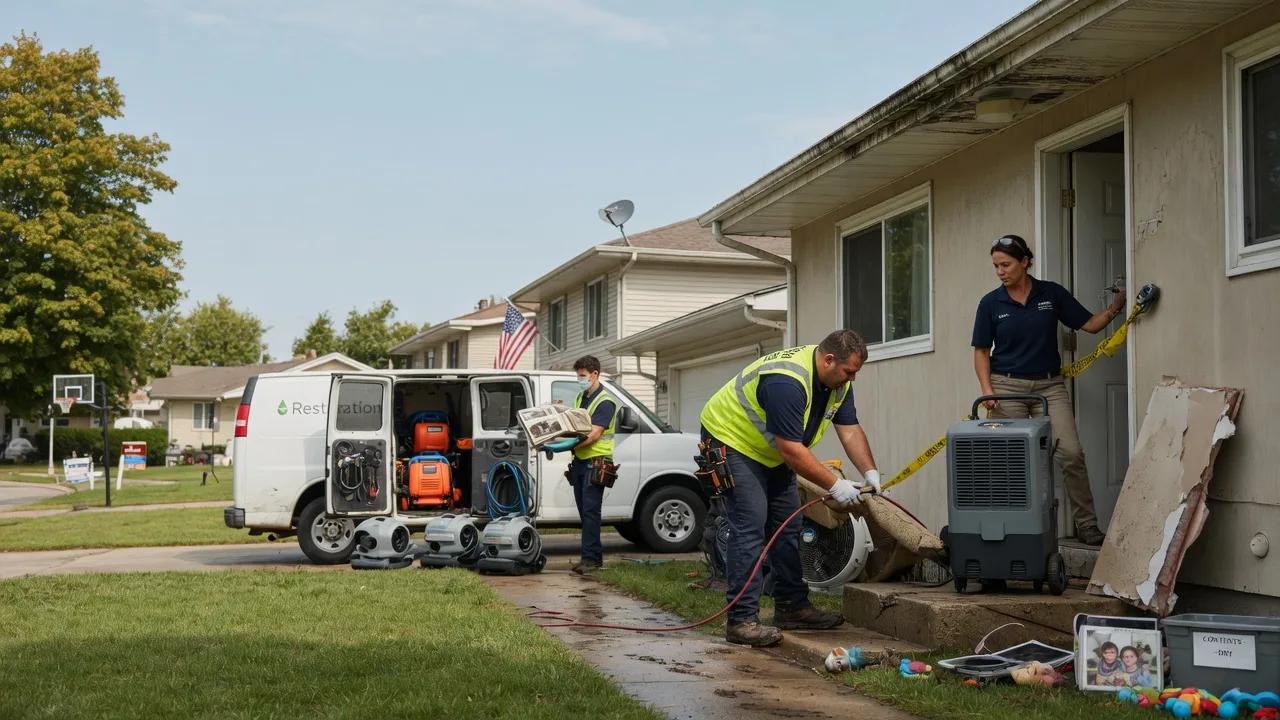 Water Damage Restoration in Paige, TX near me